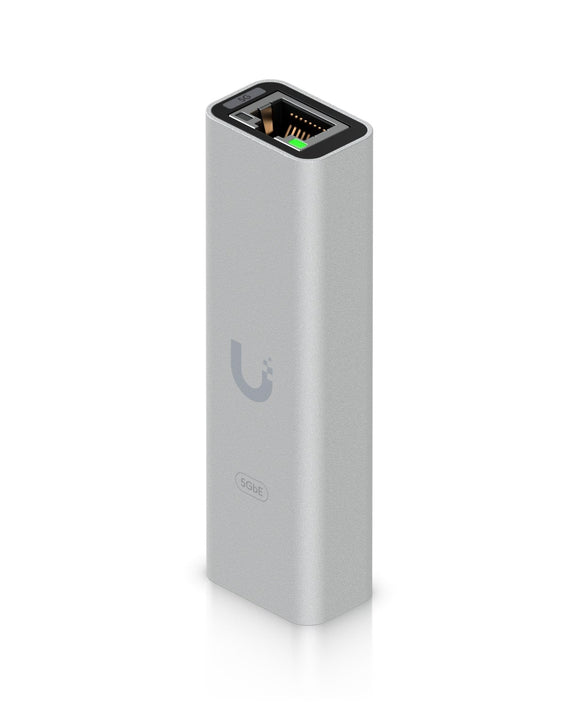 Ubiquiti 5GbE Ethernet Adapter, Plug-and-play, Ethernet Adapter with USB-C for Seamless 5GbE Network Connectivity. - Leader Electronics