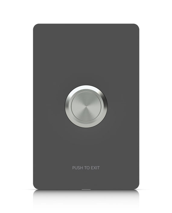 Ubiquiti Access Button, Push-to-exit Button Designed For UniFi Access Hubs, Contacting Rate 30V DC, 2A, Indoor Only - Leader Electronics