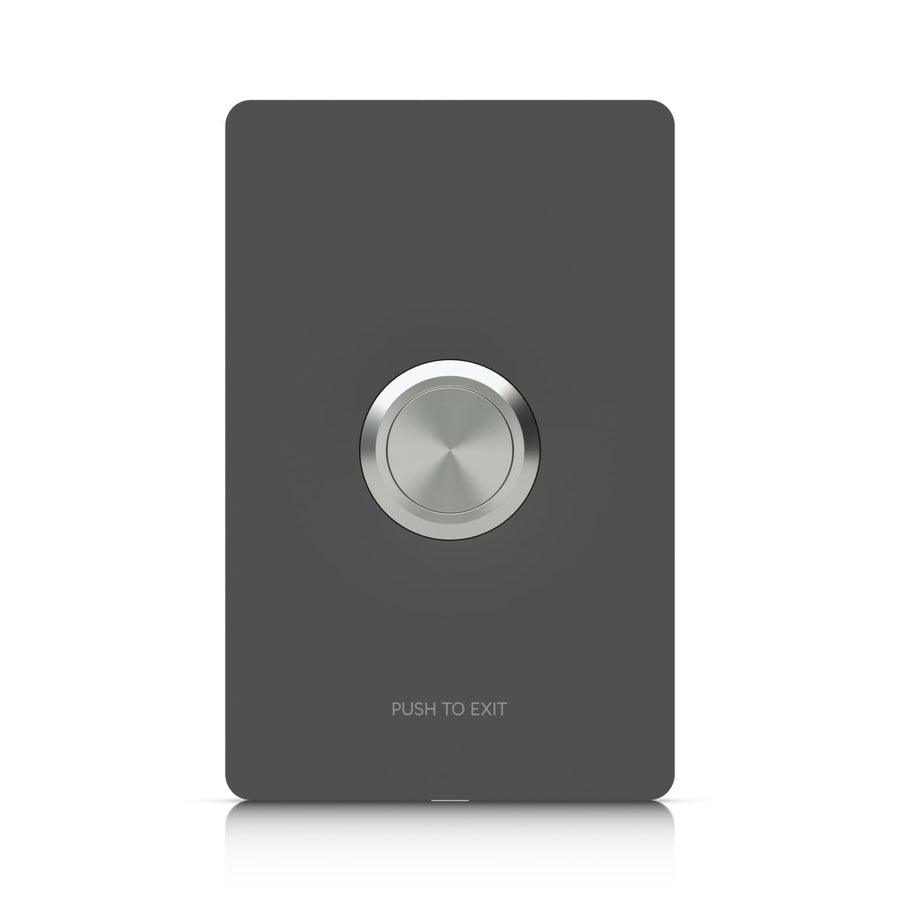 Ubiquiti Access Button, Push-to-exit Button Designed For UniFi Access Hubs, Contacting Rate 30V DC, 2A, Indoor Only - Leader Electronics