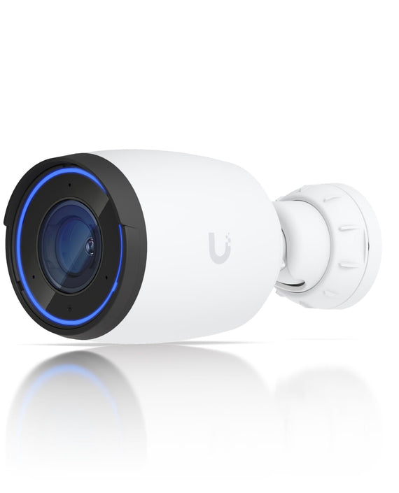 Ubiquiti AI Professional UniFi Protect Indoor/Outdoor 4K PoE Camera, White, Waterproof IP65, PoE+ Power, Max Power 11W, GbE RJ45 Port, - Leader Electronics