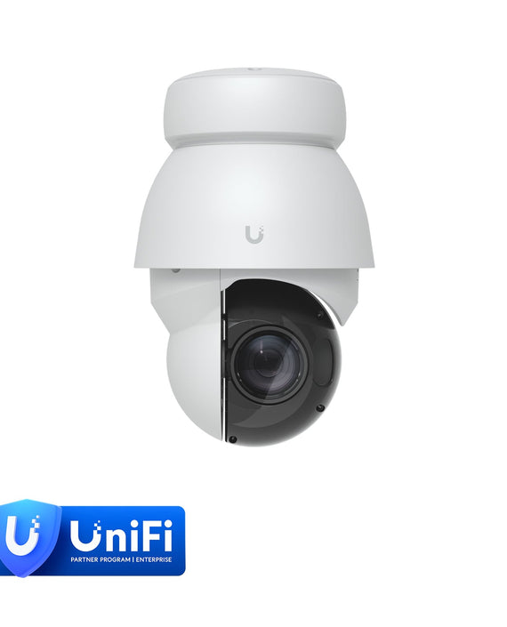 Ubiquiti AI PTZ Precision,White,4K PTZ Camera,Enhanced AI Capabilities,31x optical Zoom,IR LED Night Vision,LiDAR Tech *Require Deal Reg* - Leader Electronics