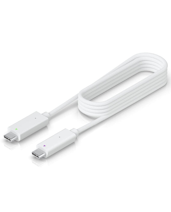 Ubiquiti AI Theta Video Cable, Replacement Cable Connects AI Theta Lenses to an AI Theta Hub, 1 m (3.3 ft), White - Leader Electronics