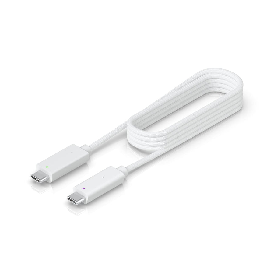 Ubiquiti AI Theta Video Cable, Replacement Cable Connects AI Theta Lenses to an AI Theta Hub, 1 m (3.3 ft), White - Leader Electronics
