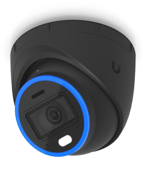 Ubiquiti AI Turret, Black, All-weather,Vandal-proof 4K PoE+ Turret Camera, Enhanced AI Capabilities & IR, Visible LEDs for Night Vision - Leader Electronics