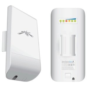 Ubiquiti airMAX Nanostation LOCO M 2.4GHz Indoor/Outdoor CPE - Point-to-Multipoint(PtMP) application - Includes PoE Adapter - Leader Electronics