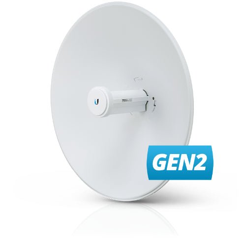Ubiquiti Airmax PowerBeam 5AC-Gen2, 5 GHz Point-to-Point (PtP) Bridge, Integrated Dish Reflector, 450+ Mbps 5 GHz, 15+ km Range - Leader Electronics