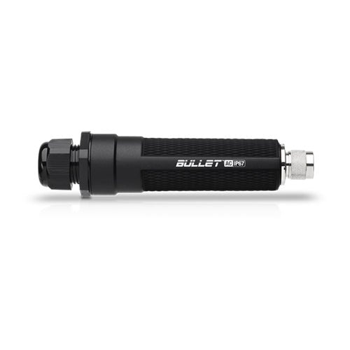 Ubiquiti Bullet, Dual Band, 802.11 AC, Titanium Series - Used for PtP / PtMP links - Uses N-Male Connector for Antenna Couple - Leader Electronics