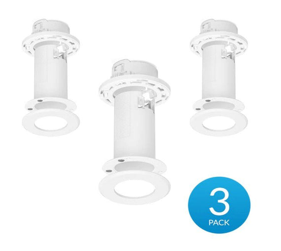 Ubiquiti Ceiling Mount 3 Pack, Compatible with U6 Mesh& FlexHD, Mounts to a Drop Ceiling Tile, Drywall Ceiling, or Solid Ceiling, - Leader Electronics