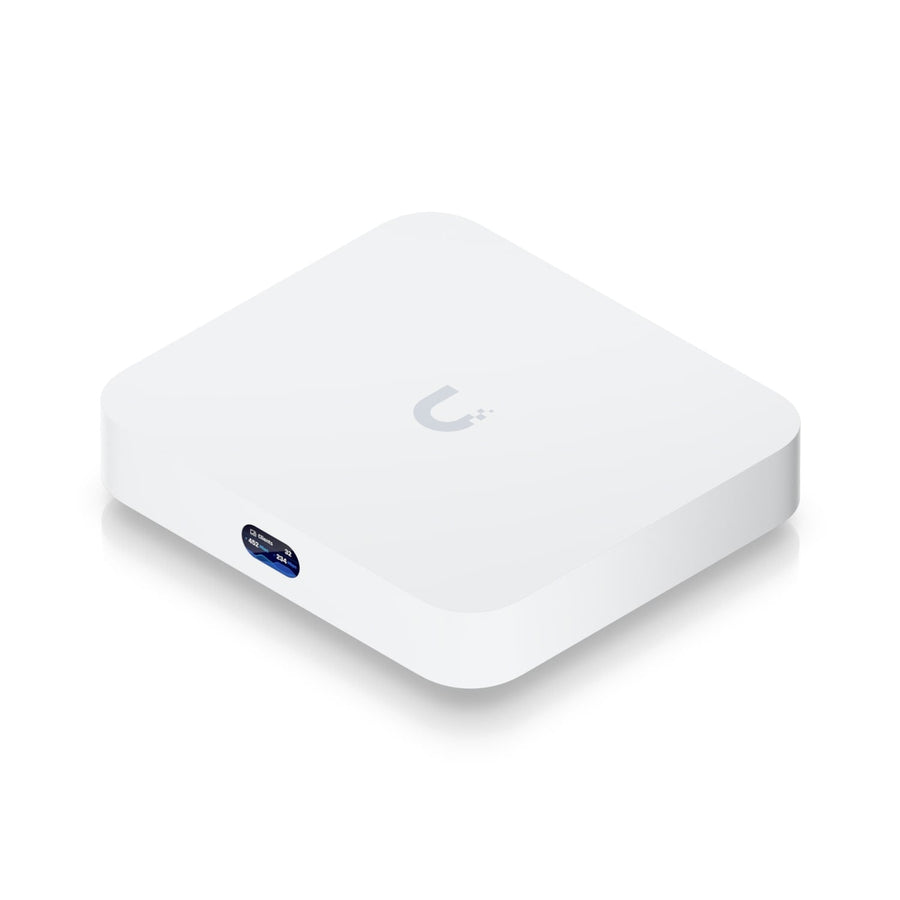Ubiquiti Cloud Gateway Ultra, Multi-WAN, (4) GbE RJ45 ports, (1) 1/2.5 GbE RJ45 ports, USB Type C, 5V DC/3A, 100–240V AC, Max 6.2W - Leader Electronics