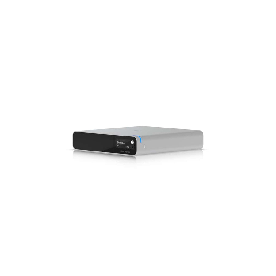 Ubiquiti Cloud Key+, UniFi OS Console Connects To Site Manager, Pre-installed 1TB SSD, Connect & Power via PoE,Optional USB-C Power - Leader Electronics