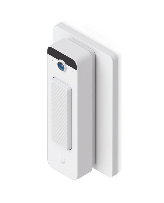 Ubiquiti Doorbell Lite Gang Box Mounting Plate,Secure Mounting Plate, Installing Doorbell Lite, Flat, Angled Bracket Options, Standard Single-Gang Box - Leader Electronics
