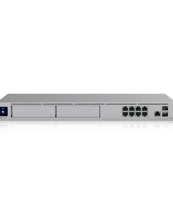 Ubiquiti Dream Machine Pro Max, Professional-grade, Rack-mount Cloud Gateway,10 Gbps Multi-WAN Load Balancing, 2 NVR Drive Bays Design - Leader Electronics