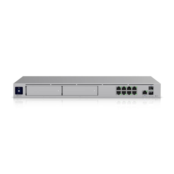 Ubiquiti Dream Machine Pro Max, Professional-grade, Rack-mount Cloud Gateway,10 Gbps Multi-WAN Load Balancing, 2 NVR Drive Bays Design - Leader Electronics