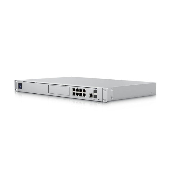 Ubiquiti Dream Machine Special Edition, Enterprise-grade, UniFi OS Console, All-In-One Unifi Solution, 8x GbE PoE RJ45 Ports, 3.5' HDD Bay - Leader Electronics