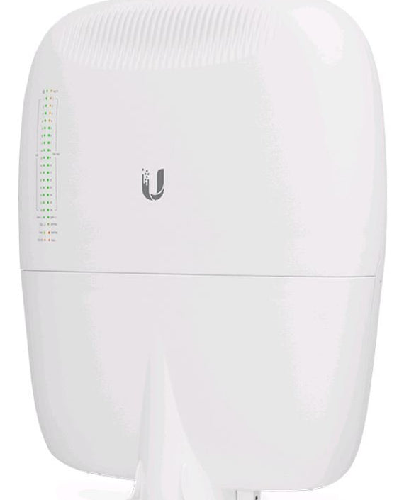 Ubiquiti EdgePoint 16 Port PoE Outdoor WISP Switch - 4x 54v/24v PoE Ports, 12x 802.3af 48v PoE Ports - ESD Power Protection, - Leader Electronics