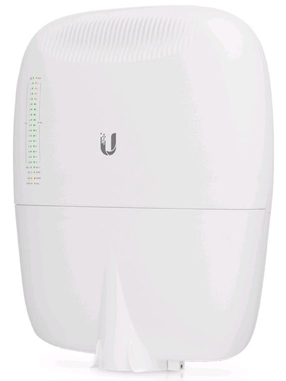 Ubiquiti EdgePoint 16 Port PoE Outdoor WISP Switch - 4x 54v/24v PoE Ports, 12x 802.3af 48v PoE Ports - ESD Power Protection, - Leader Electronics
