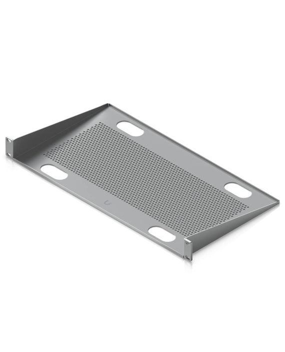 Ubiquiti Fixed Rack Shelf, 1U Fixed Cantilever Shelf For Mounting Non-RackMount Devices In Standard 19' Racks - Leader Electronics