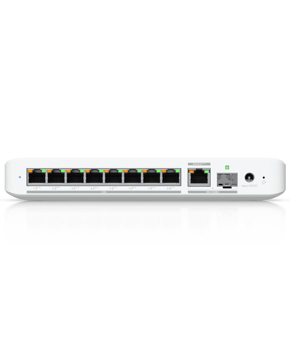 Ubiquiti Flex 2.5G PoE, 8-port 2.5 GbE PoE++ Switch,10 GbE RJ45/SFP+ Combination Uplink Port,Powered With PoE+++ & PSU (Sold Separately ) - Leader Electronics
