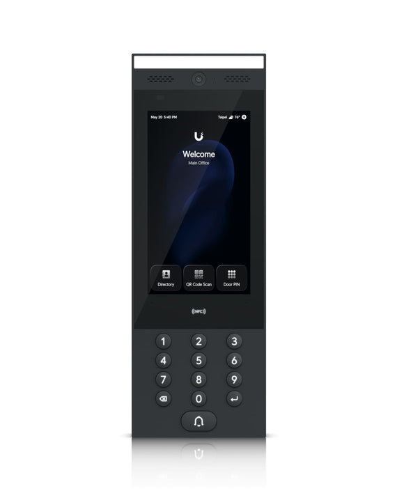 Ubiquiti G3 Intercom, Indoor/Outdoor Intercom Terminal For Managing Residential & Commercial Building Entry Requests With Touch Pass Support - Leader Electronics