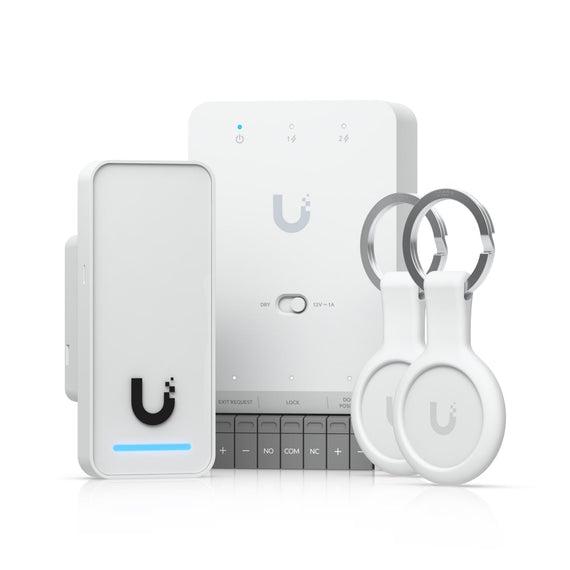 Ubiquiti G3 Starter Kit, For UniFi Access, Designed To Manage Single Door With One Reader,Spports Seamless Setup &Apple Touch Pass - Leader Electronics