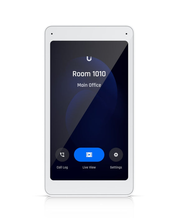 Ubiquiti Intercom Viewer, Display Pair With Access Intercom For Visitor Screening & Remote Access Control, Allow Multiple Location, PoE - Leader Electronics