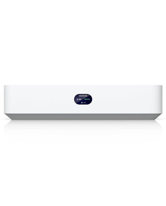 Ubiquiti Network Video Recorder Instant, NVR 3.5' HDD Support,Integrated 6-port PoE Switch,HDMI View Port, Capacity For (6) 4K/ (15) Full HD Cameras - Leader Electronics