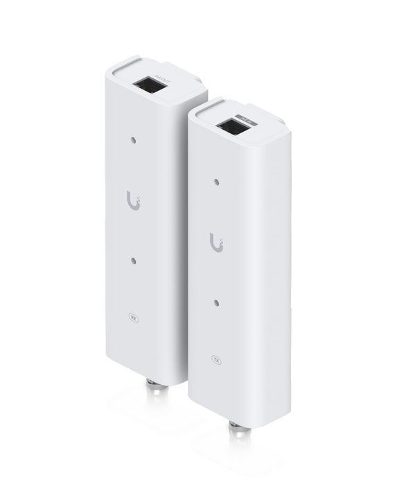 Ubiquiti Pair of extenders that extends PoE over twisted-pair or coaxial cables, ideal for retrofit scenarios. - Leader Electronics