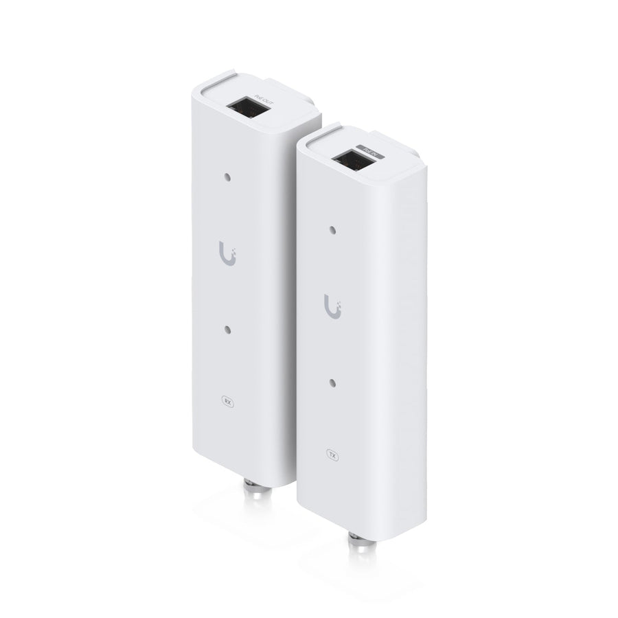 Ubiquiti Pair of extenders that extends PoE over twisted-pair or coaxial cables, ideal for retrofit scenarios. - Leader Electronics