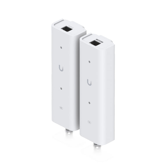 Ubiquiti Pair of extenders that extends PoE over twisted-pair or coaxial cables, ideal for retrofit scenarios. - Leader Electronics