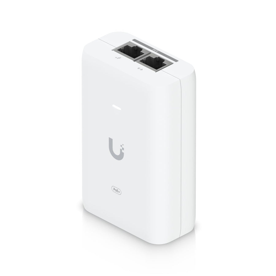 Ubiquiti PoE Adapter,Power UniFi PoE+ Devices, Reduce Dependency on PoE Switch Power, Provide a Multi-Gigabit LAN Connection,30W of PoE+ - Leader Electronics