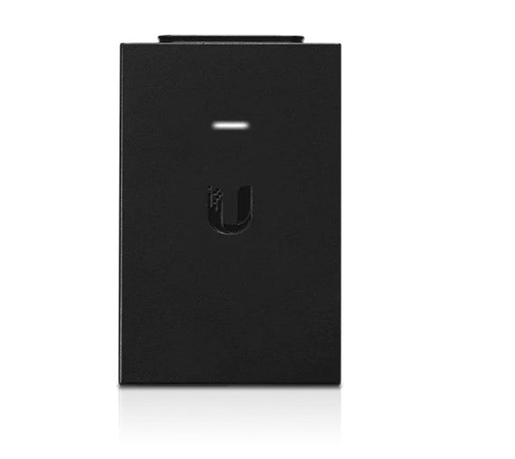 Ubiquiti POE Injector, 24V DC, 30W, Gigabit Ethernet, Black, Surge and Clamping Protection, Maximum Surge Discharge - Leader Electronics