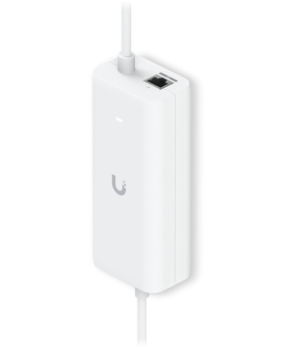 Ubiquiti PoE Integrated AC Adapter, AC Adapter With Integrated PoE, Enabling UniFi Cloud Gateway Device To Support PoE Output On A Single Port - Leader Electronics