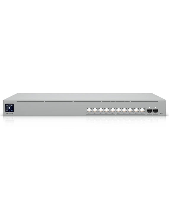 Ubiquiti Pro XG 10 PoE, 1U,Professional-grade 10-port, Layer 3 Etherlighting PoE+++ Switch,(10) 10 GbE and (2) 10G SFP+ Ports, - Leader Electronics