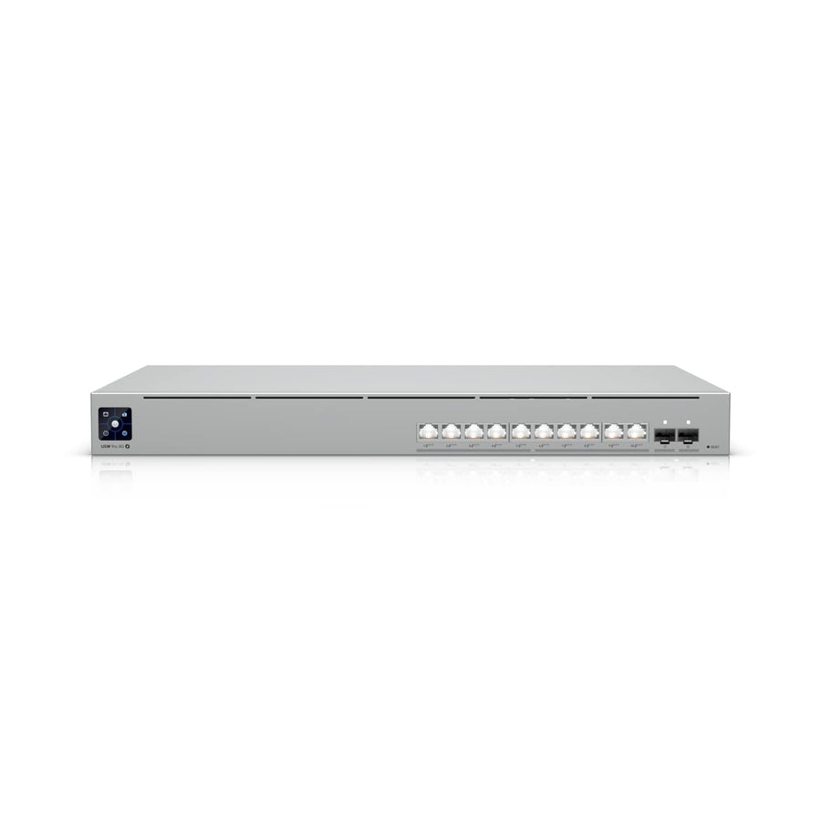 Ubiquiti Pro XG 10 PoE, 1U,Professional-grade 10-port, Layer 3 Etherlighting PoE+++ Switch,(10) 10 GbE and (2) 10G SFP+ Ports, - Leader Electronics