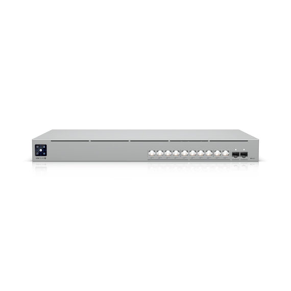 Ubiquiti Pro XG 10 PoE, 1U,Professional-grade 10-port, Layer 3 Etherlighting PoE+++ Switch,(10) 10 GbE and (2) 10G SFP+ Ports, - Leader Electronics
