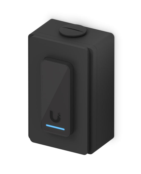 Ubiquiti Reader Junction Box, Black,For UniFi Access Readers & Intercom Viewers, Support Flat Surface Mounting & Attachment to 3/4' Conduit - Leader Electronics