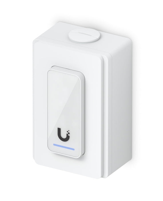 Ubiquiti Reader Junction Box,White, For UniFi Access Readers & Intercom Viewers, Support Flat Surface Mounting & Attachment to 3/4' Conduit - Leader Electronics