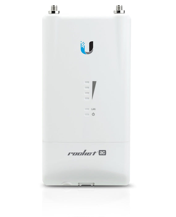 Ubiquiti Rocket 5AC PTmP Lite airMAX AC BaseStation, 500+ Mbps Throughput, 50+ Client Capacity, Dedicated Spectral Analysis Radio - Leader Electronics
