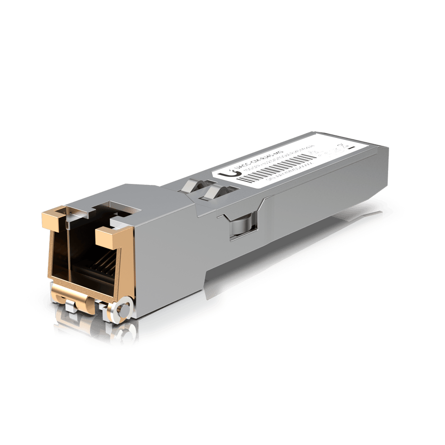 Ubiquiti SFP+ to RJ45 Transceiver Module, 1/2.5/5/10GBase-T Copper SFP+ Transceiver, 1/2.5/5/10 Gbps Throughput, Supports Up To 100m - Leader Electronics