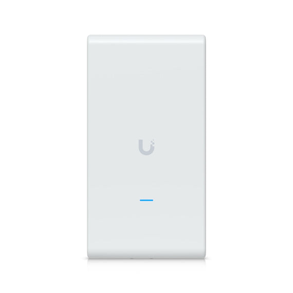 Ubiquiti U6 Mesh ProIndoor/Outdoor WiFi 6 AP,4 Spatial Stream,An Integrated Super Antenna& Gigabit Passthrough Port,PoE Power,185 m² Coverage - Leader Electronics
