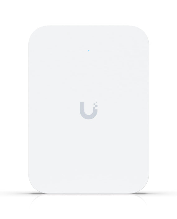 Ubiquiti U7 In-Wall, Wall-mounted WiFi‎ 7 AP,4 Spatial Streams,Integrated 2.5 GbE PoE Switch, For Hospitality,115 m² Coverage, PoE/PoE+ Power - Leader Electronics