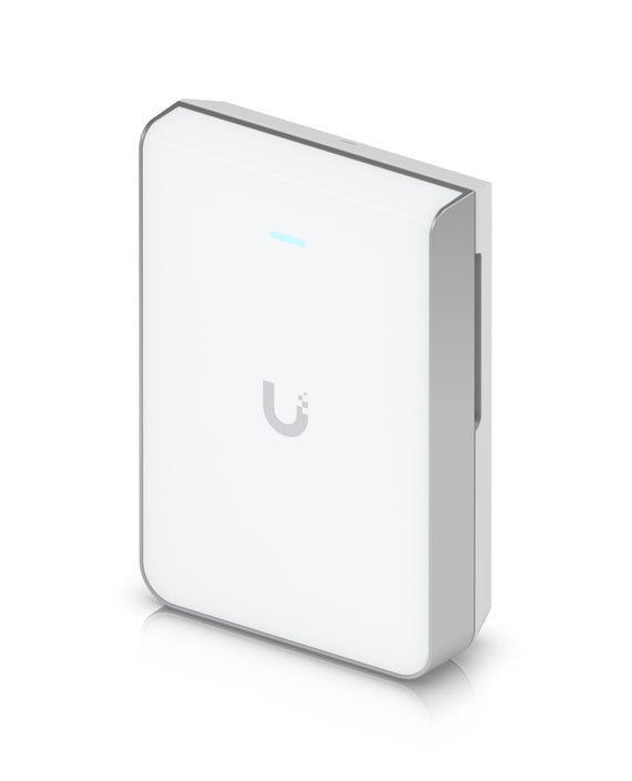 Ubiquiti U7 Pro Wall, 6 Spatial Strea,6 GHz Support Tailored,PoE+, Voltage 44—57V DC, Max Power 22W,2.5 GbE uplink,300+ Devices,140 m² cover - Leader Electronics