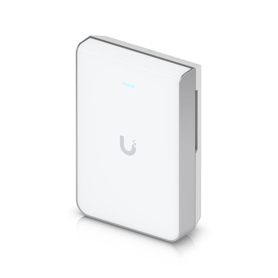 Ubiquiti U7 Pro Wall, 6 Spatial Strea,6 GHz Support Tailored,PoE+, Voltage 44—57V DC, Max Power 22W,2.5 GbE uplink,300+ Devices,140 m² cover - Leader Electronics