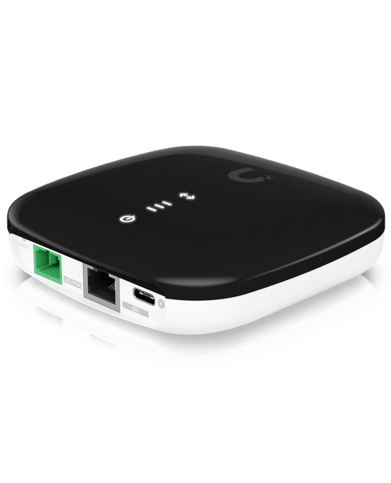 Ubiquiti UISP Fiber XG-PON CPE, Optical Network can Deliver 2.5Gbps Uplink/10Gbps Downlink Speeds Over Distances Up to 20 km, - Leader Electronics