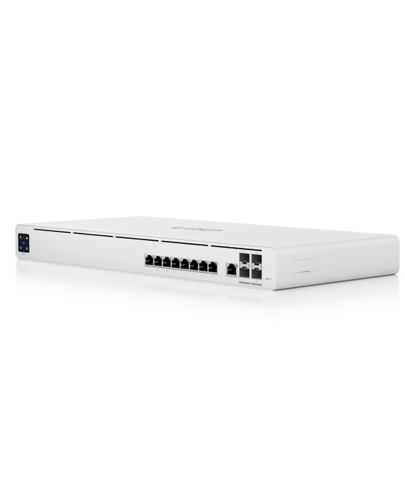 Ubiquiti UISP Router Professional, (9) GbE RJ45 ports, (4) 10G SFP+ ports, Integrated Layer 2 Switch, Up to 9,500 Mbps NAT Throughput, - Leader Electronics