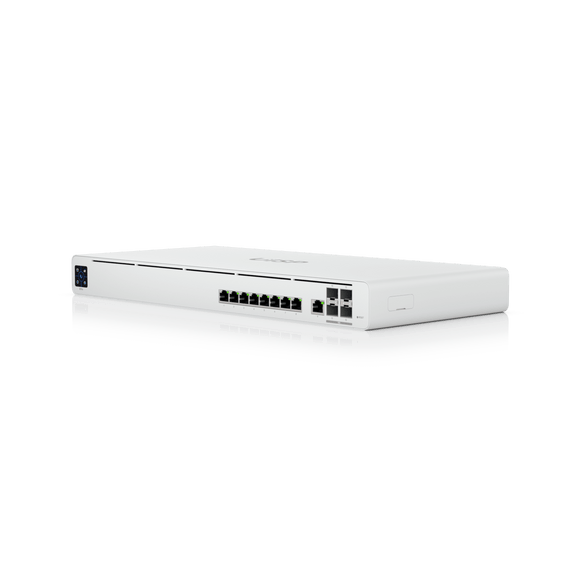 Ubiquiti UISP Router Professional, (9) GbE RJ45 ports, (4) 10G SFP+ ports, Integrated Layer 2 Switch, Up to 9,500 Mbps NAT Throughput, - Leader Electronics