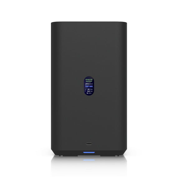 Ubiquiti UNAS 2, Black, UniFi Network Attached Storage (2)3.5' HDD Bays, 2.5 GbE Networking, USB-C Connectivity, PoE++ Adapter, All In Compact Foot. - Leader Electronics