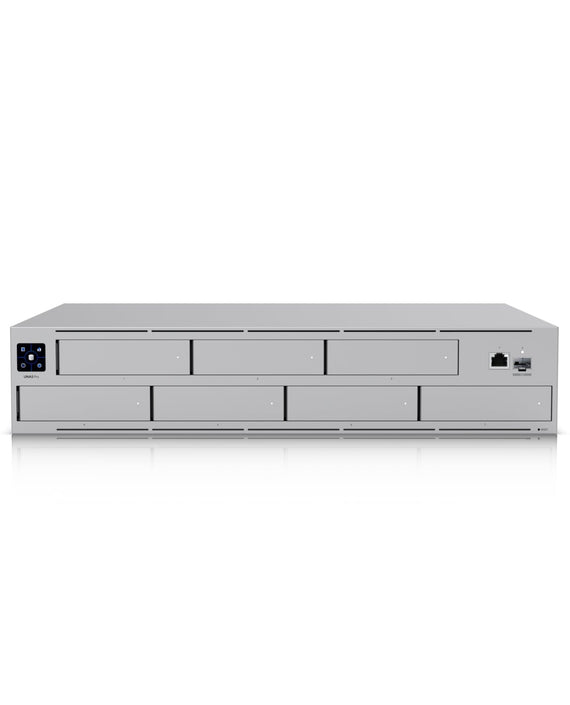 Ubiquiti UNAS Pro 2U Rack-mount NAS, (7) 2.5/3.5' Drive Bays &10 Gbps Performance Designed For Large-scale File Storage & Sharing - Leader Electronics