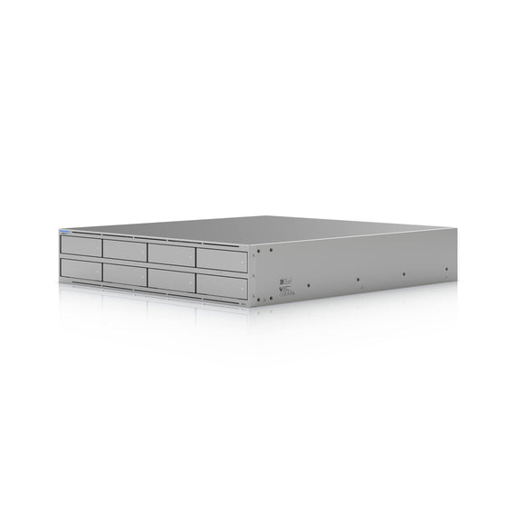 Ubiquiti UNAS Pro 8,2U Rack-Mount NAS,8 × 2.5/3.5' HDD Bays(SSD trays sold separately),2 × M.2 NVMe SSD,Fast Access, Low Latency, 10Gbps, Large Storge - Leader Electronics
