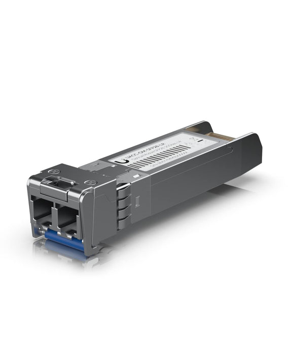 Ubiquiti UniFi 25 Gbps Single-Mode Optical Module, Long-Range, SFP28-compatible Optical Transceiver Supports Connections Up To 10 km - Leader Electronics